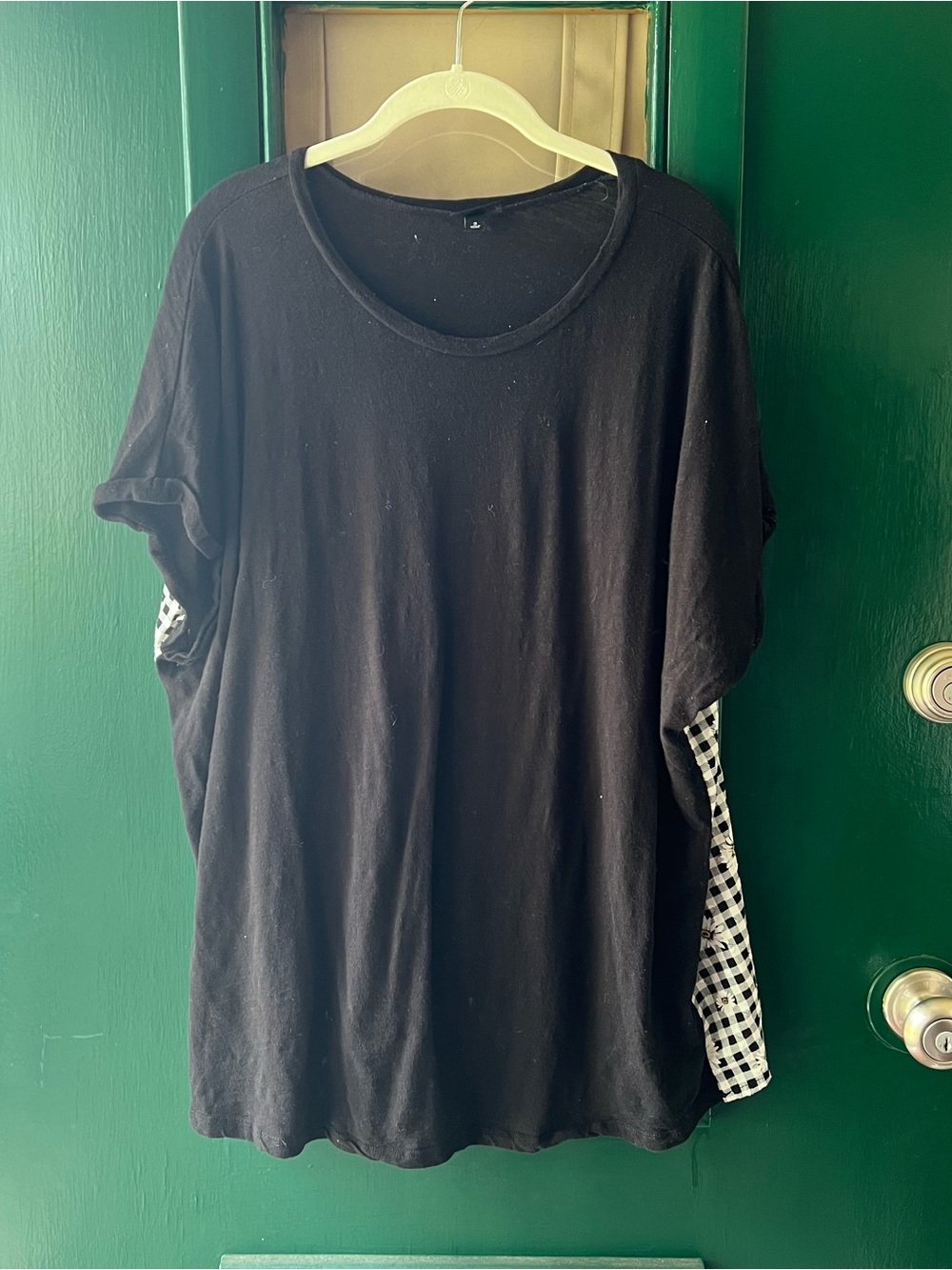 torrid Black Tee with Branded Neck Label